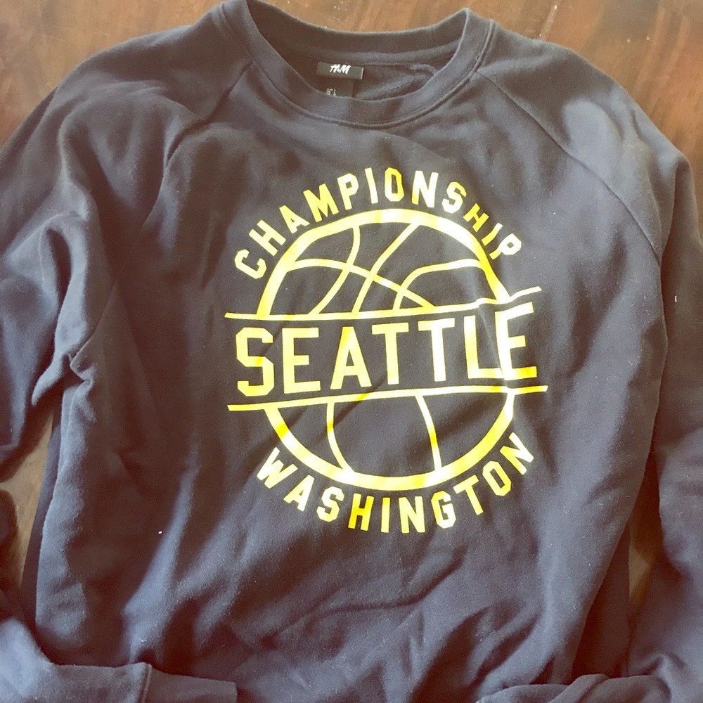 H & M “Seattle” Crewneck
